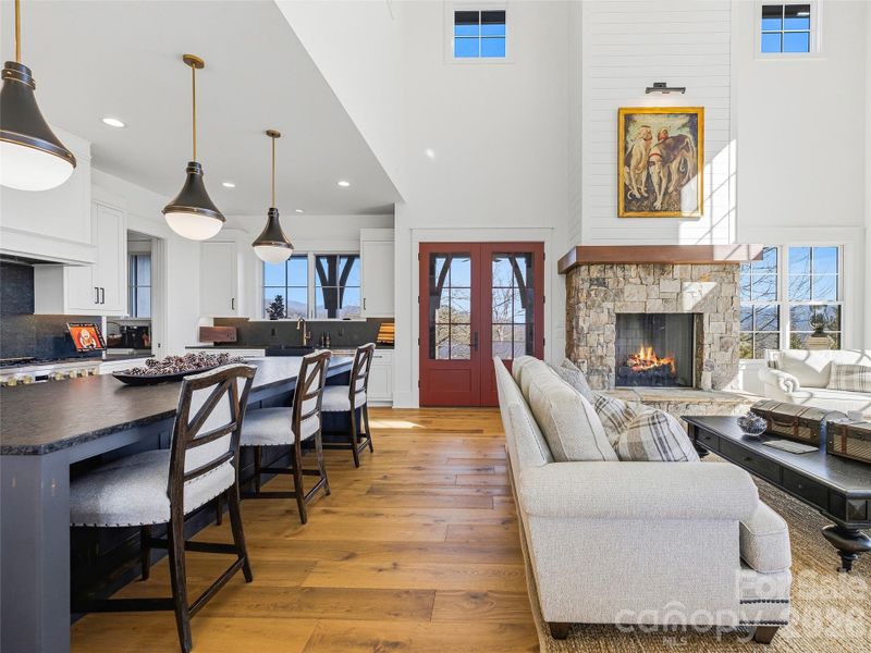 Furnished interior view inside a new home in , Asheville (Image 14).