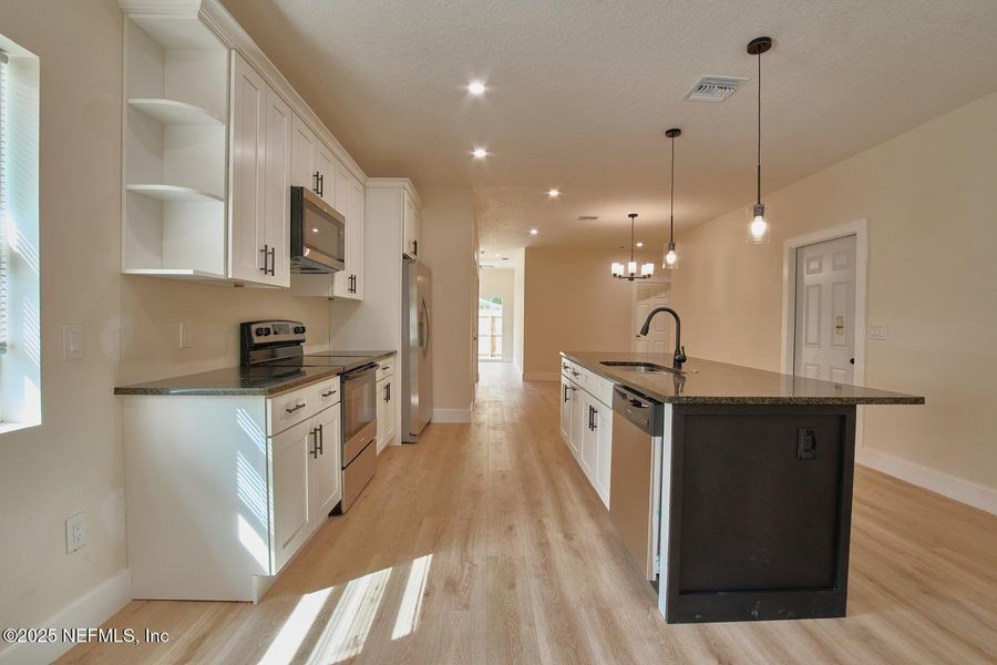 Furnished interior view inside a new home in , Jacksonville (Image 16). Furnished interior view inside a new home in , Jacksonville (Image 16).