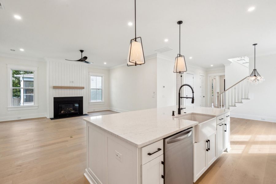 Furnished interior view inside a new home in , Mount Pleasant (Image 13).