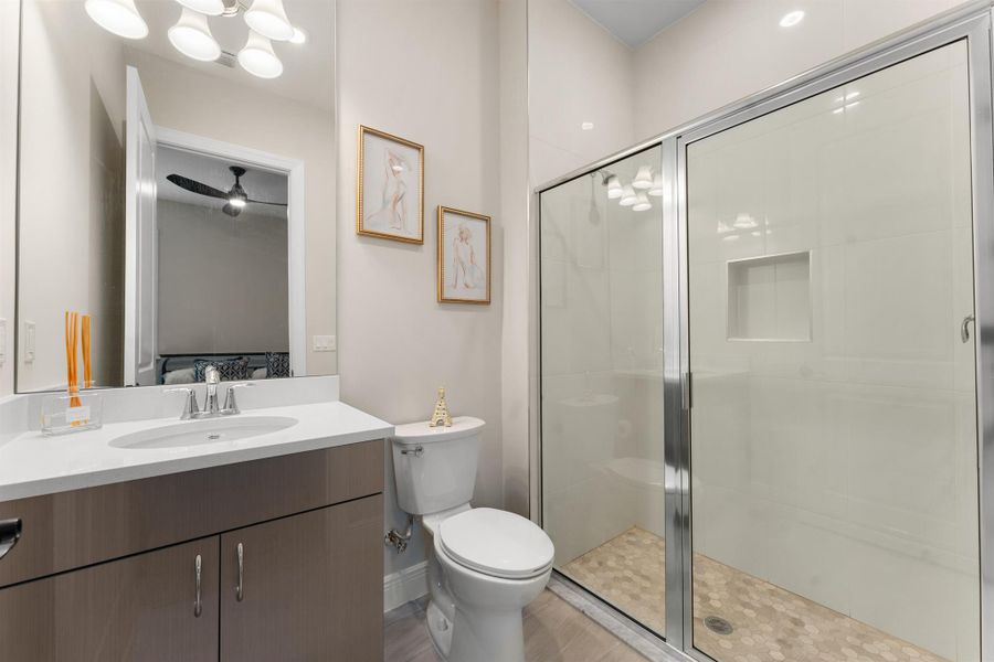 Furnished interior view inside a new home in , Westlake (Image 20).