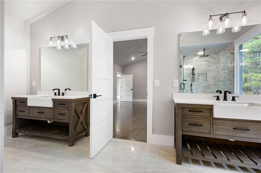 Furnished interior view inside a new home in , Canton (Image 18). Furnished interior view inside a new home in , Canton (Image 18).