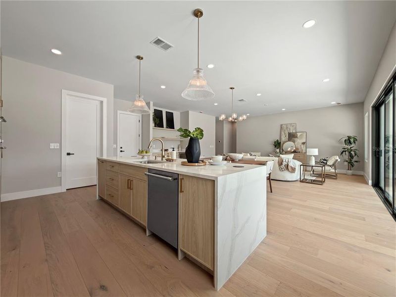 Furnished interior view inside a new home in College Park, Orlando (Image 11).