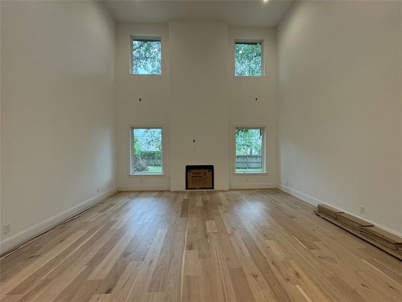 Family room with two story ceiling   (Construction Photo 7-18-24)(Construction Photo 7-18-24)