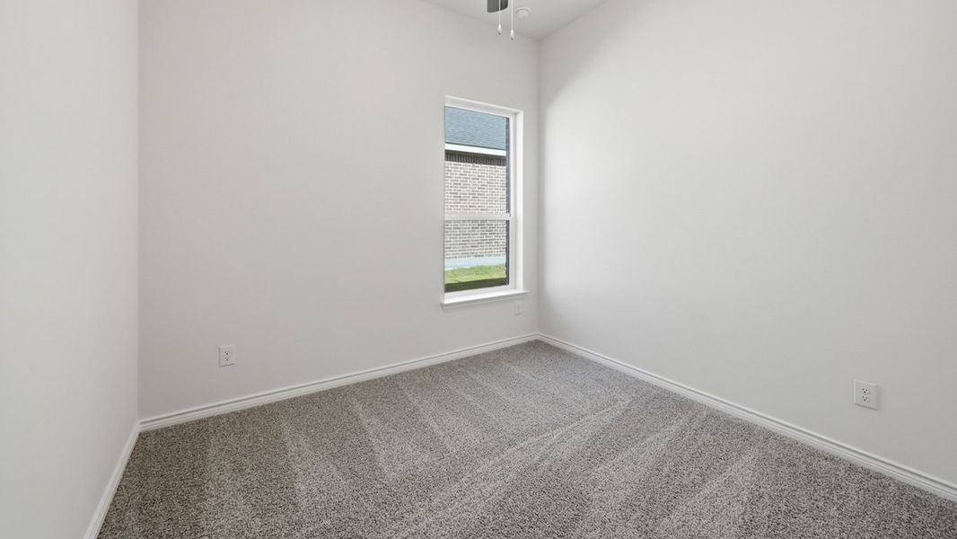 Spacious, unfurnished interior of a new home in Fireside by the Lake, Garland (Image 27).