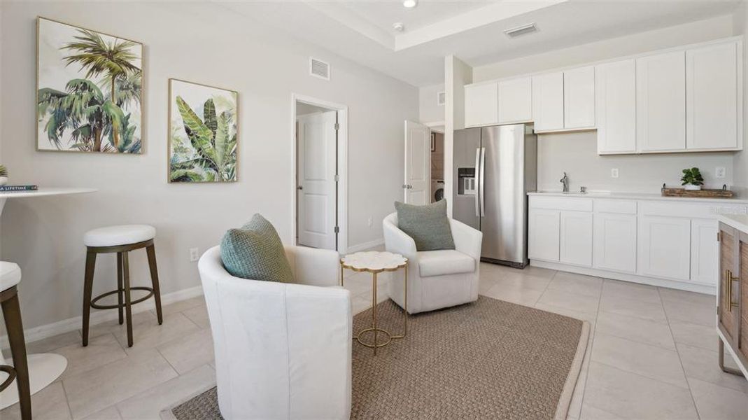 Furnished interior view inside a new home in Archer at Two Rivers, Zephyrhills (Image 3).