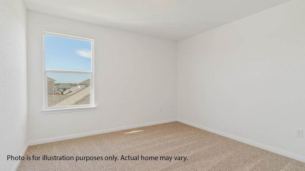 Representative unfurnished interior of a home built from the The Rosemont by D.R. Horton in Rosenbusch Ranch, Leander (Image 24).