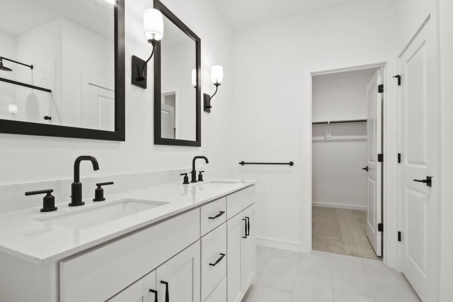 Relaxing primary bath (*Photo not of actual home and used for illustration purposes only.)