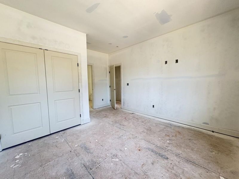 In-progress construction of a new home in The Preserve at Killian Hill, Lilburn, GA (Image 6).
