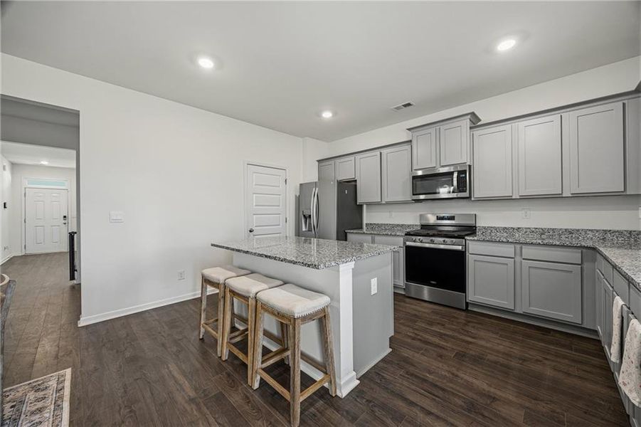Furnished interior view inside a new home in The Enclave at Flat Rock Hills, Stonecrest (Image 5).