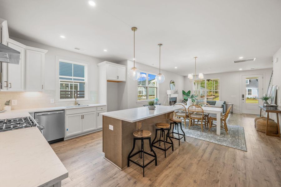 Furnished interior view inside a new home in , Summerville (Image 17).