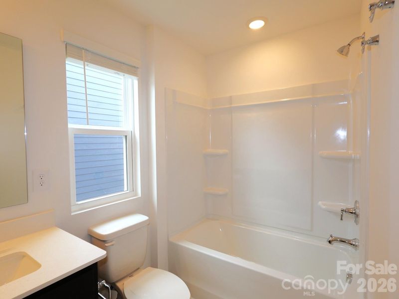 Secondary bathroom