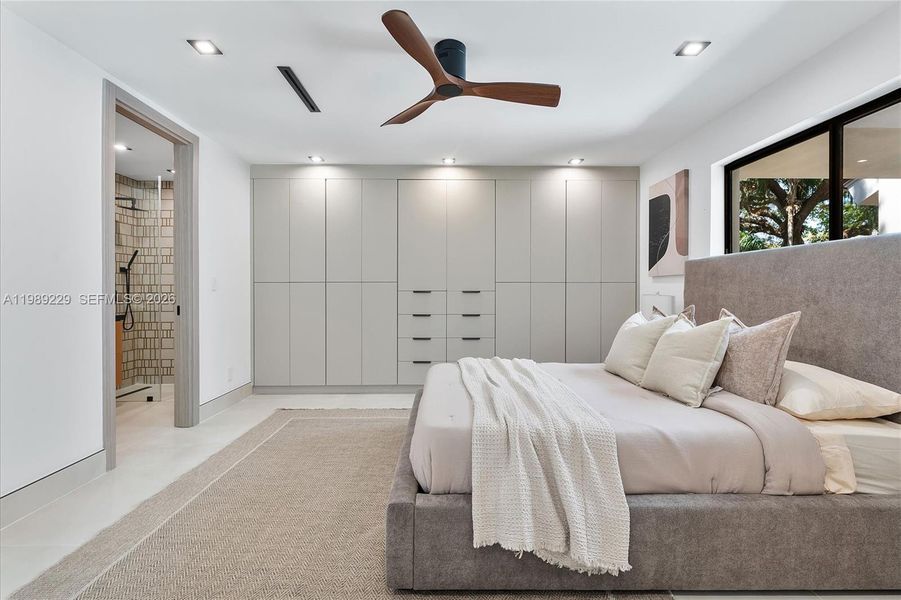 Furnished interior view inside a new home in , Hollywood (Image 18).