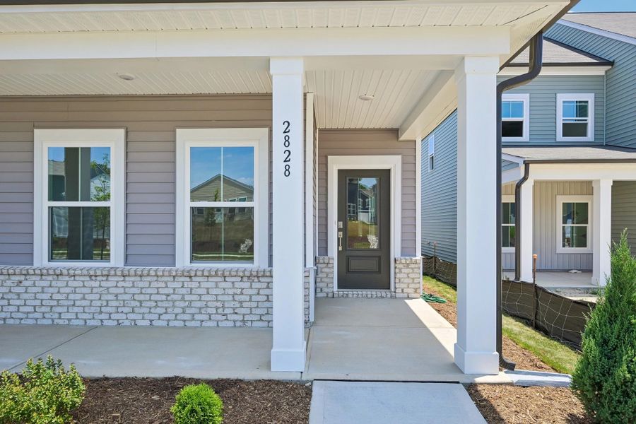 Exterior details and patio area of a home in The Point, Rolesville (Image 4).