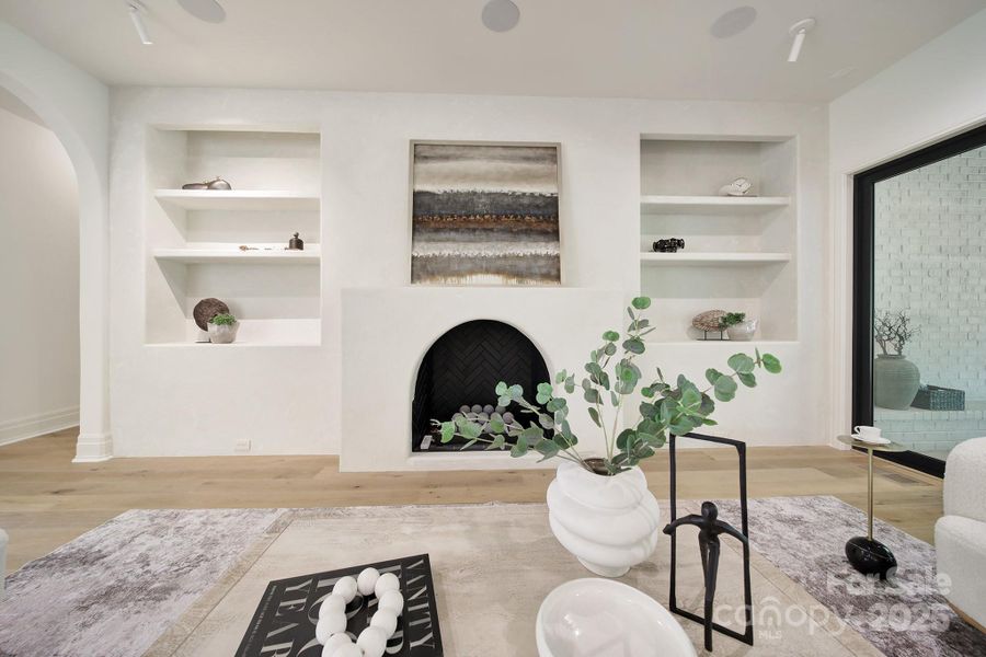 Furnished interior view inside a new home in , Charlotte (Image 5). Furnished interior view inside a new home in , Charlotte (Image 5).