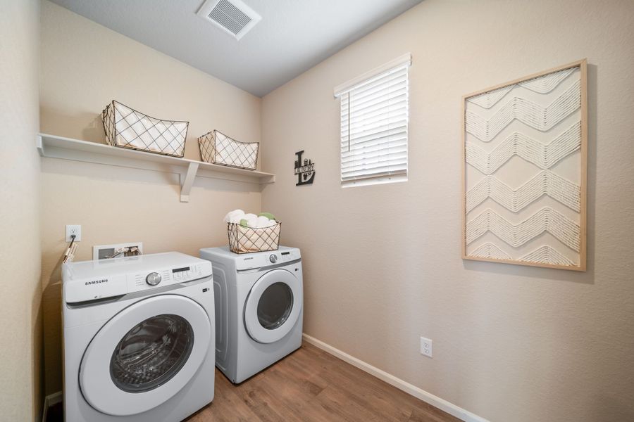 Furnished interior view inside a new home in Green Valley Ranch, Aurora (Image 34).