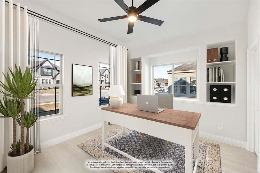 Furnished interior view inside a new home in Waverly Estates, Josephine (Image 13).