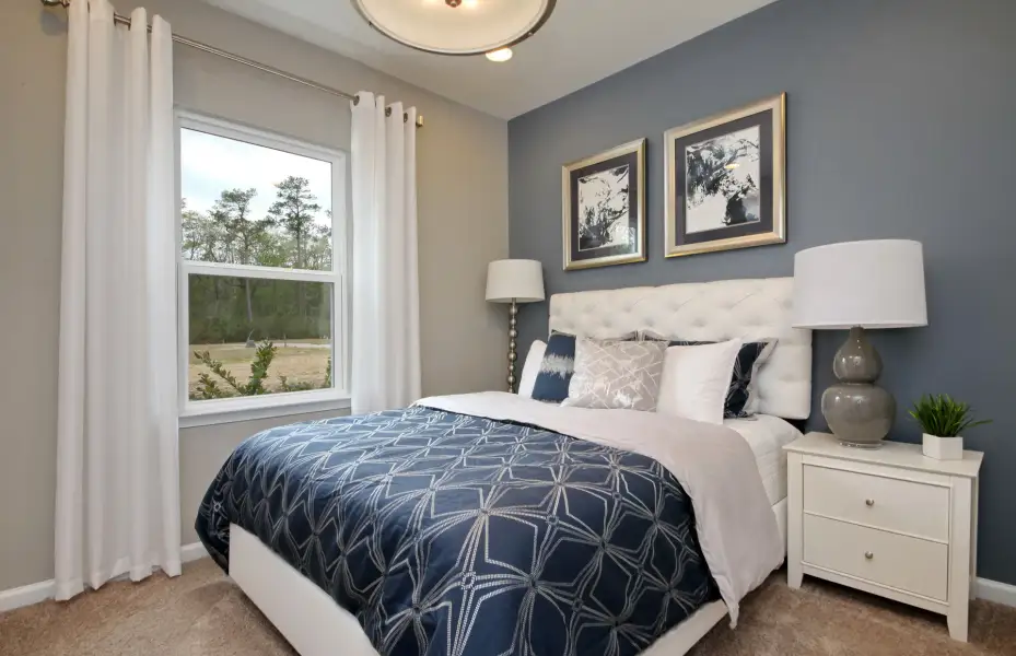 Furnished interior view inside a new home in Crescent Cove, Myrtle Beach (Image 8).
