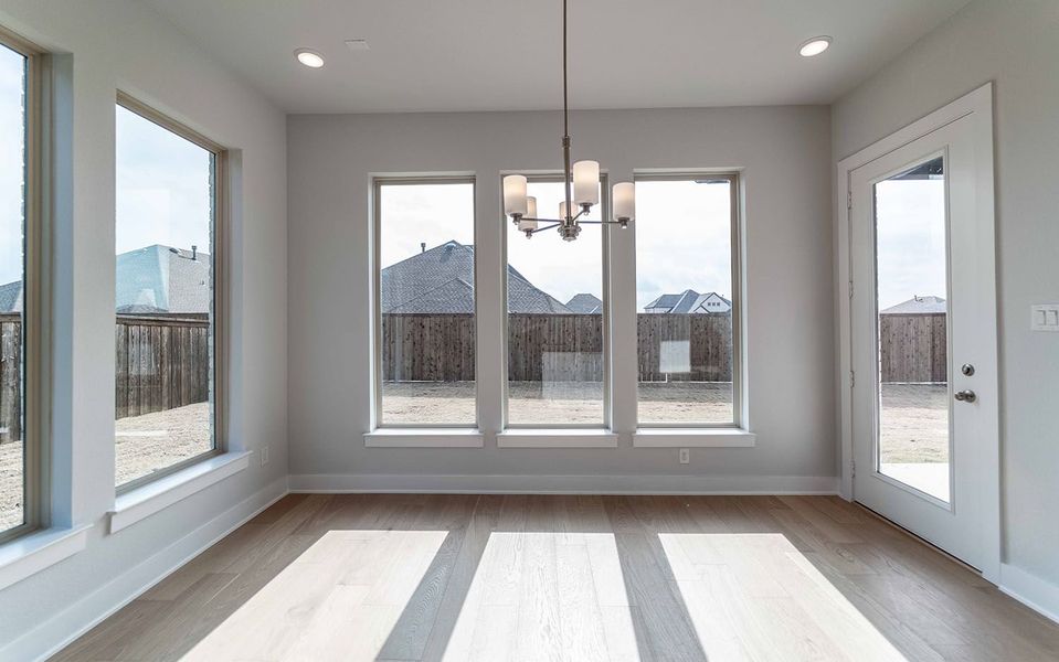 Spacious, unfurnished interior of a new home in Sonoma Verde, Heath (Image 16). Spacious, unfurnished interior of a new home in Sonoma Verde, Heath (Image 16).