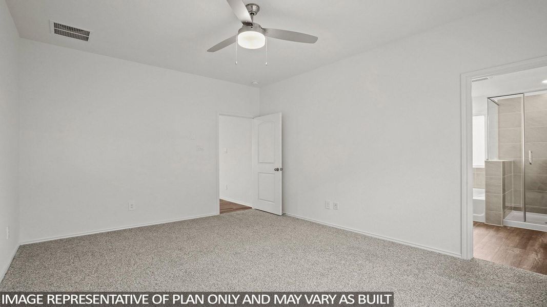 Spacious, unfurnished interior of a new home in Sunterra, Katy (Image 18).
