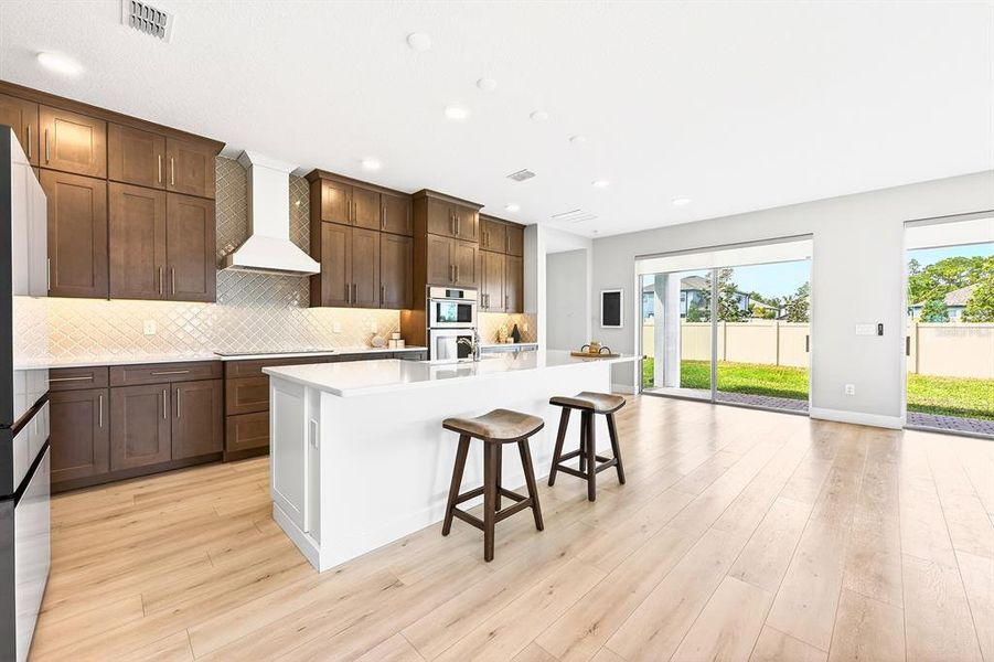 Furnished interior view inside a new home in , Oviedo (Image 9).