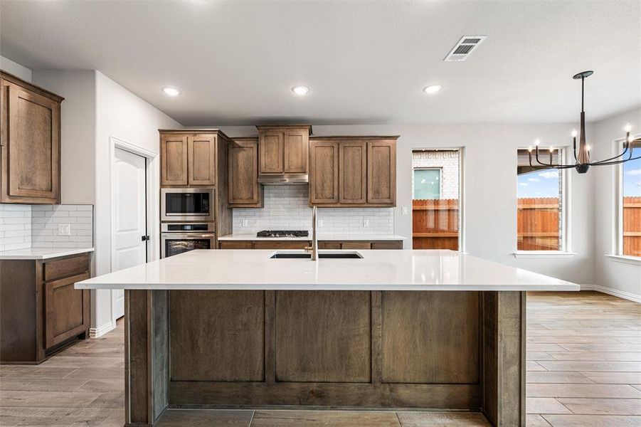 Furnished interior view inside a new home in Northstar, Haslet (Image 8).