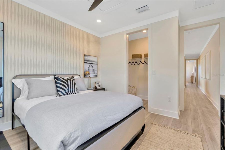 Furnished interior view inside a new home in Biscayne Landing at Seaire, Parrish (Image 22).