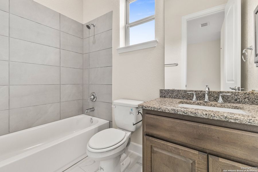 Furnished interior view inside a new home in Legend Park, Castroville (Image 3). Furnished interior view inside a new home in Legend Park, Castroville (Image 3).