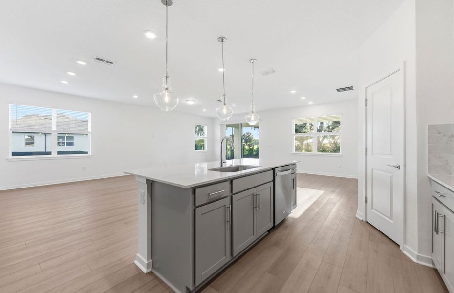 Furnished interior view inside a new home in Riverwood, Zephyrhills (Image 10).