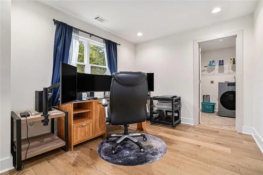 Furnished interior view inside a new home in , Marietta (Image 8). Furnished interior view inside a new home in , Marietta (Image 8).
