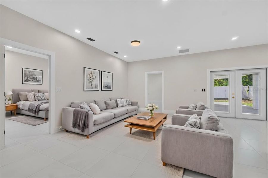 Furnished interior view inside a new home in , Lakeland (Image 15). Furnished interior view inside a new home in , Lakeland (Image 15).