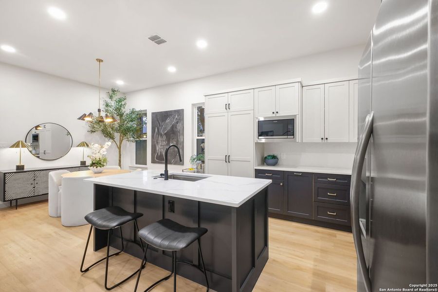 Furnished interior view inside a new home in , San Antonio (Image 13).