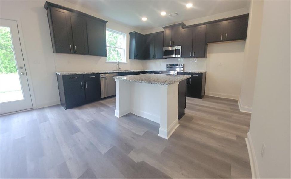 Furnished interior view inside a new home in Clark Farms, Flowery Branch (Image 12).