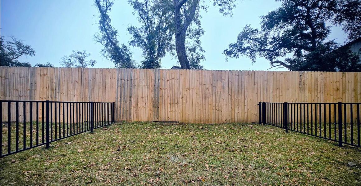 Exterior details and patio area of a home in Walk at Park Circle, North Charleston (Image 27).