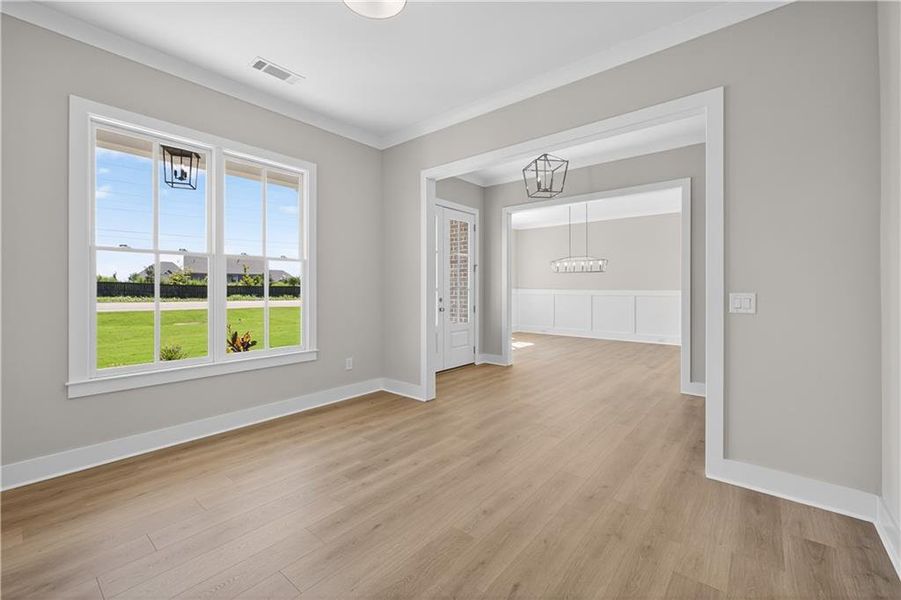 Spacious, unfurnished interior of a new home in , Cumming (Image 40).