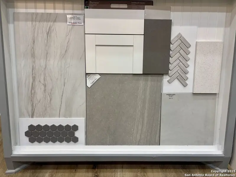 Sample of building materials used in homes in , San Antonio (Image 4).