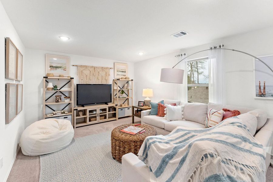 Furnished interior view inside a new home in Valor Park, Bay City (Image 3).