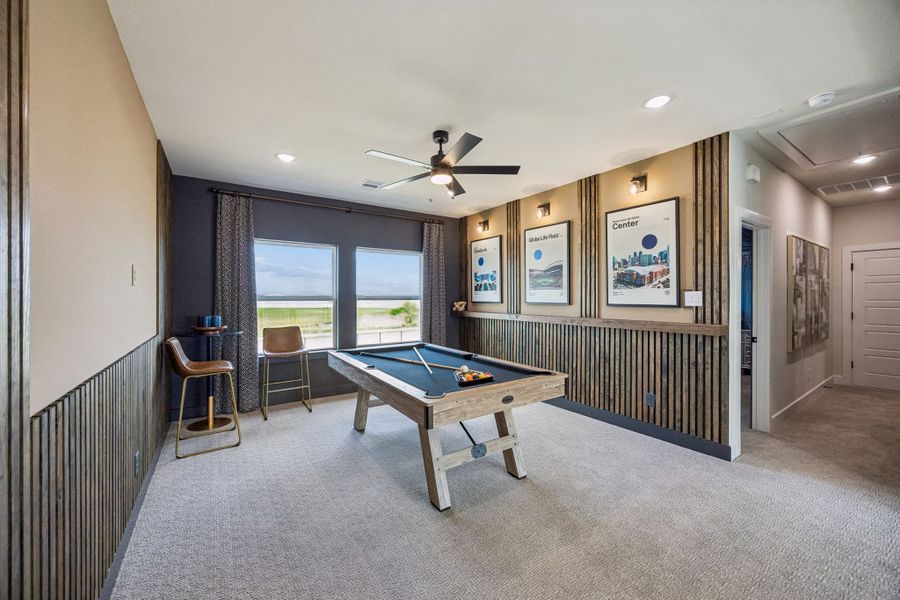 Furnished interior view inside a new home in Heartland, Heartland (Image 7). Furnished interior view inside a new home in Heartland, Heartland (Image 7).