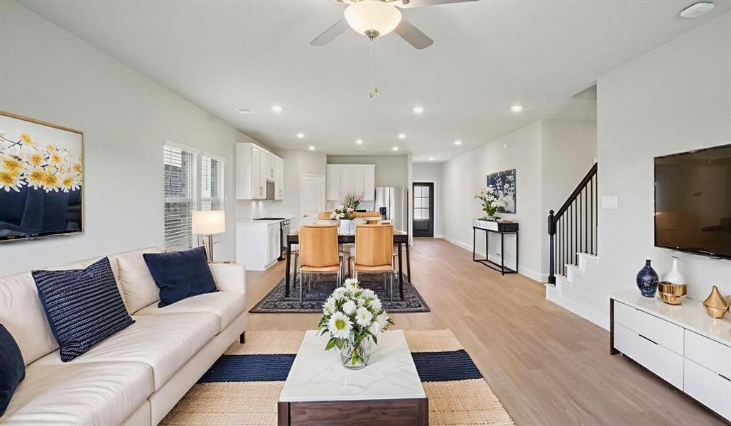 Furnished interior view inside a new home in Windmore, Princeton (Image 14).