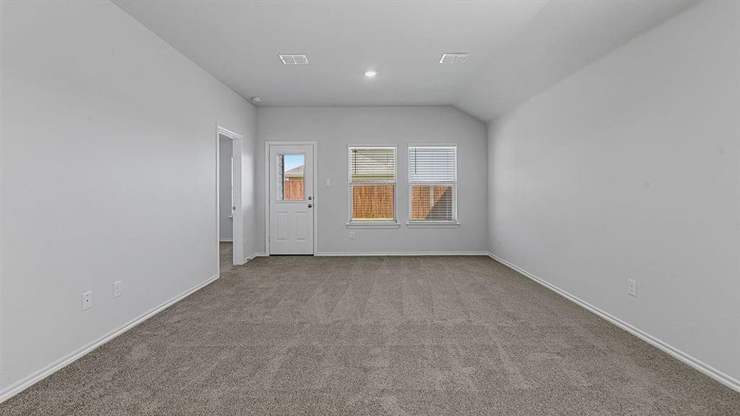 Spacious, unfurnished interior of a new home in Springhill South, Boyd (Image 16). Spacious, unfurnished interior of a new home in Springhill South, Boyd (Image 16).