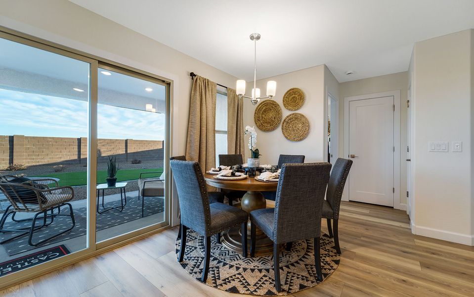 Furnished interior view inside a new home in Bay Creek, Baytown (Image 10).