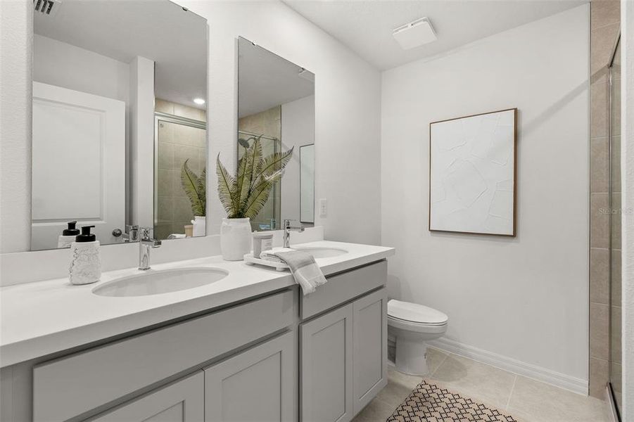 Furnished interior view inside a new home in , Apopka (Image 9). Furnished interior view inside a new home in , Apopka (Image 9).