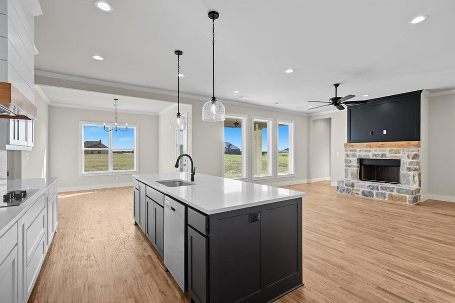 Furnished interior view inside a new home in , Venus (Image 12). Furnished interior view inside a new home in , Venus (Image 12).