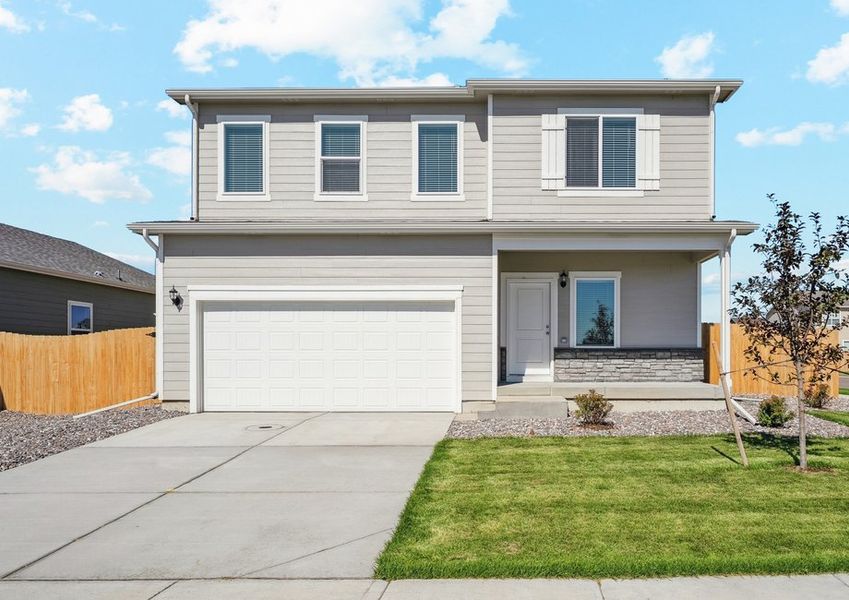 The Yale is a beautiful two story home