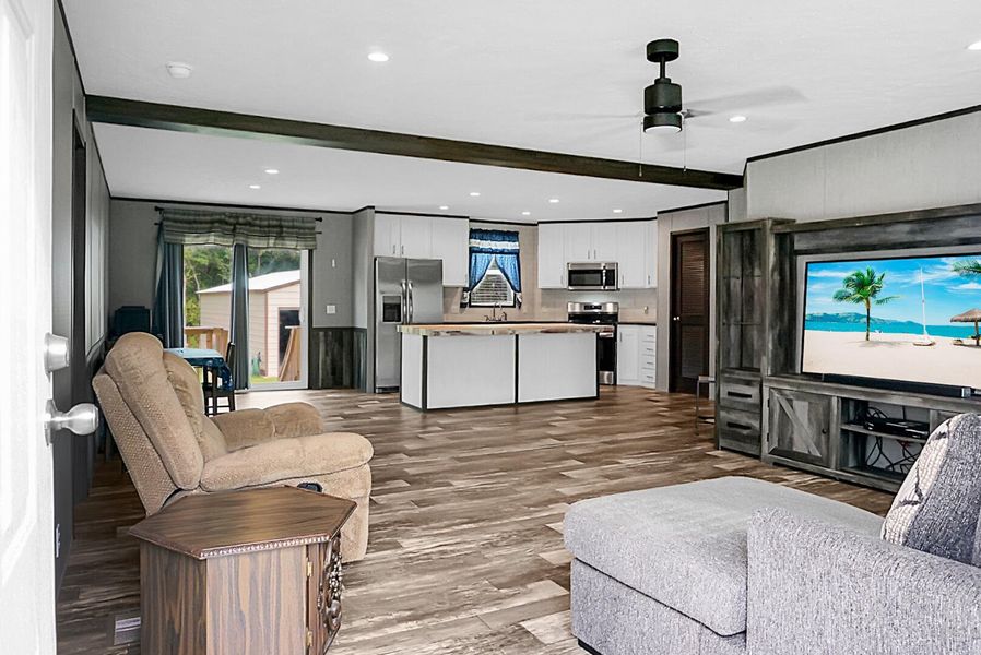 Furnished interior view inside a new home in , Bonneau (Image 11).