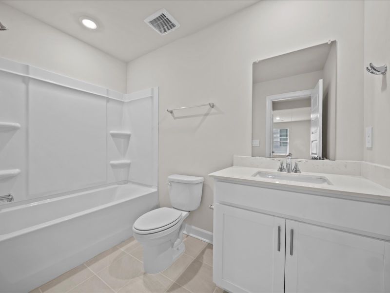 Furnished interior view inside a new home in Cedar Shoals – Heritage Collection, Piedmont (Image 8).