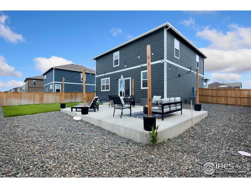 HOA includes a non-potable water line for irrigation and sprinkler system. HOA includes a non-potable water line for irrigation and sprinkler system.