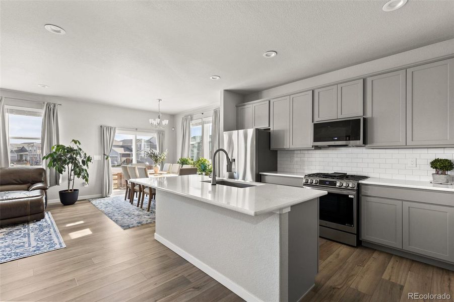 Furnished interior view inside a new home in , Lochbuie (Image 42).