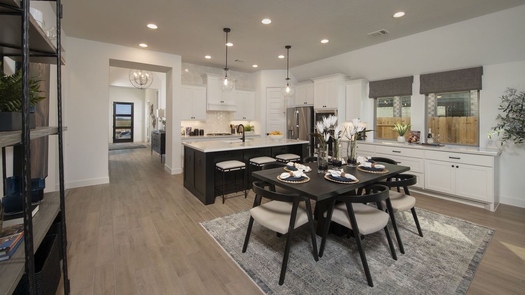 Furnished interior view inside a new home in Candela, Richmond (Image 52).