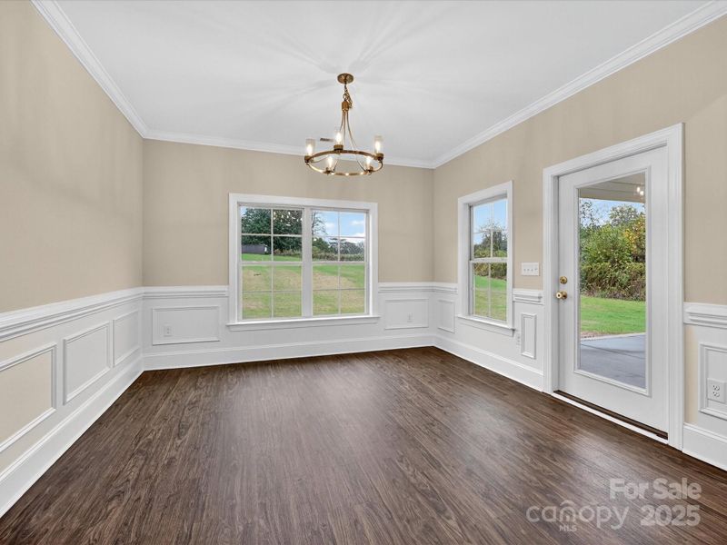 Spacious, unfurnished interior of a new home in , Monroe (Image 24).