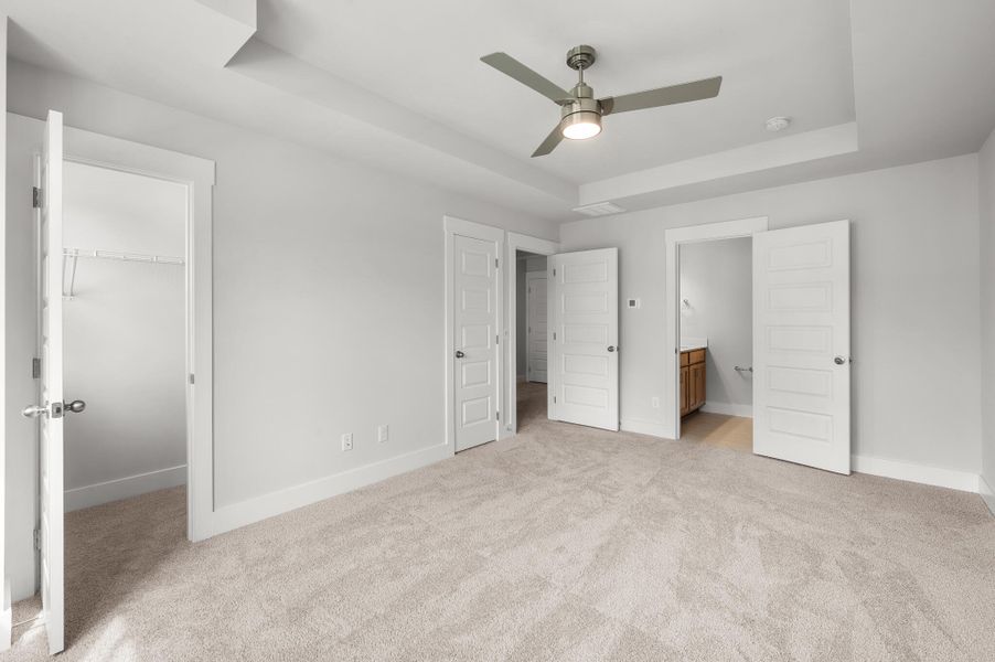 Photo is of a similar home